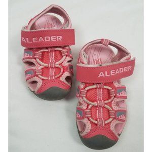 ALEADER Toddler Girls Sz. 7 Sport Water Hiking Sandals in Pink